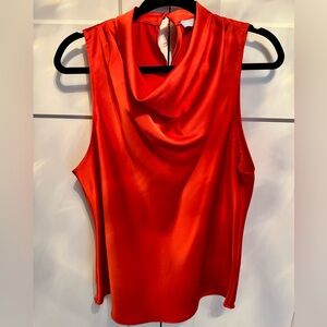 NWT - Antonio Melani Halter Draped Cowl Neck top